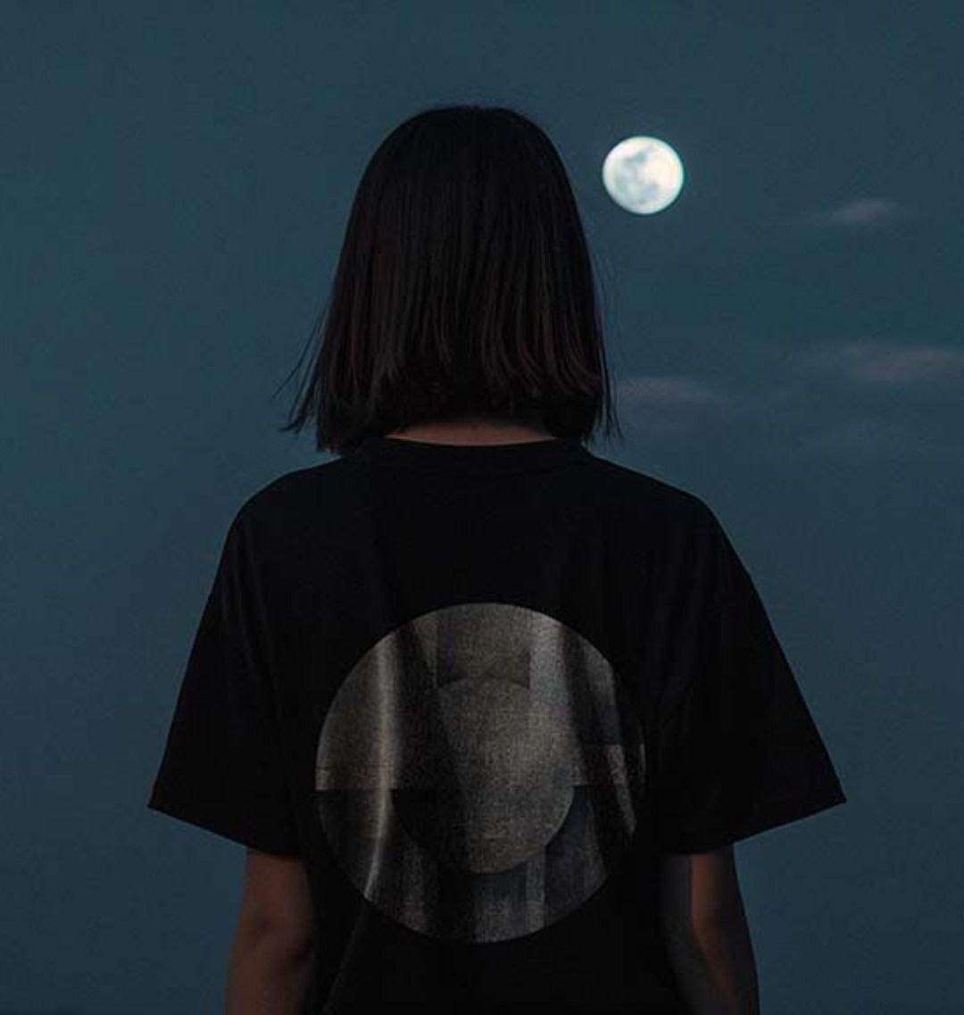 'Night is Young' Organic Relaxed Tee by Oldest Daughter