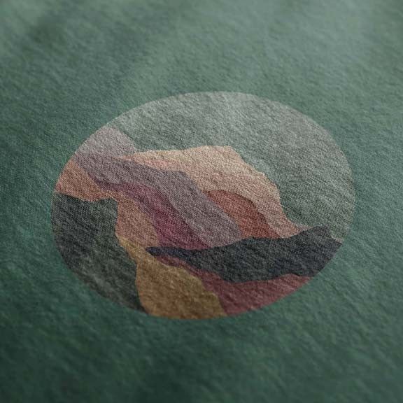 'Sense of Place' Organic Relaxed Tee by Oldest Daughter