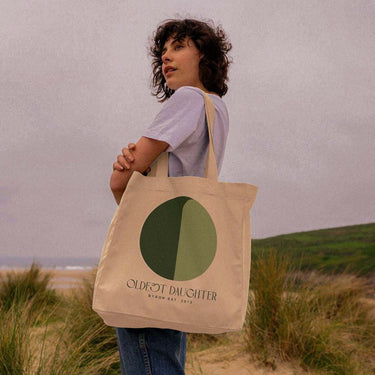 'Emotional Baggage' Eco Tote Shopping Bag by Oldest Daughter