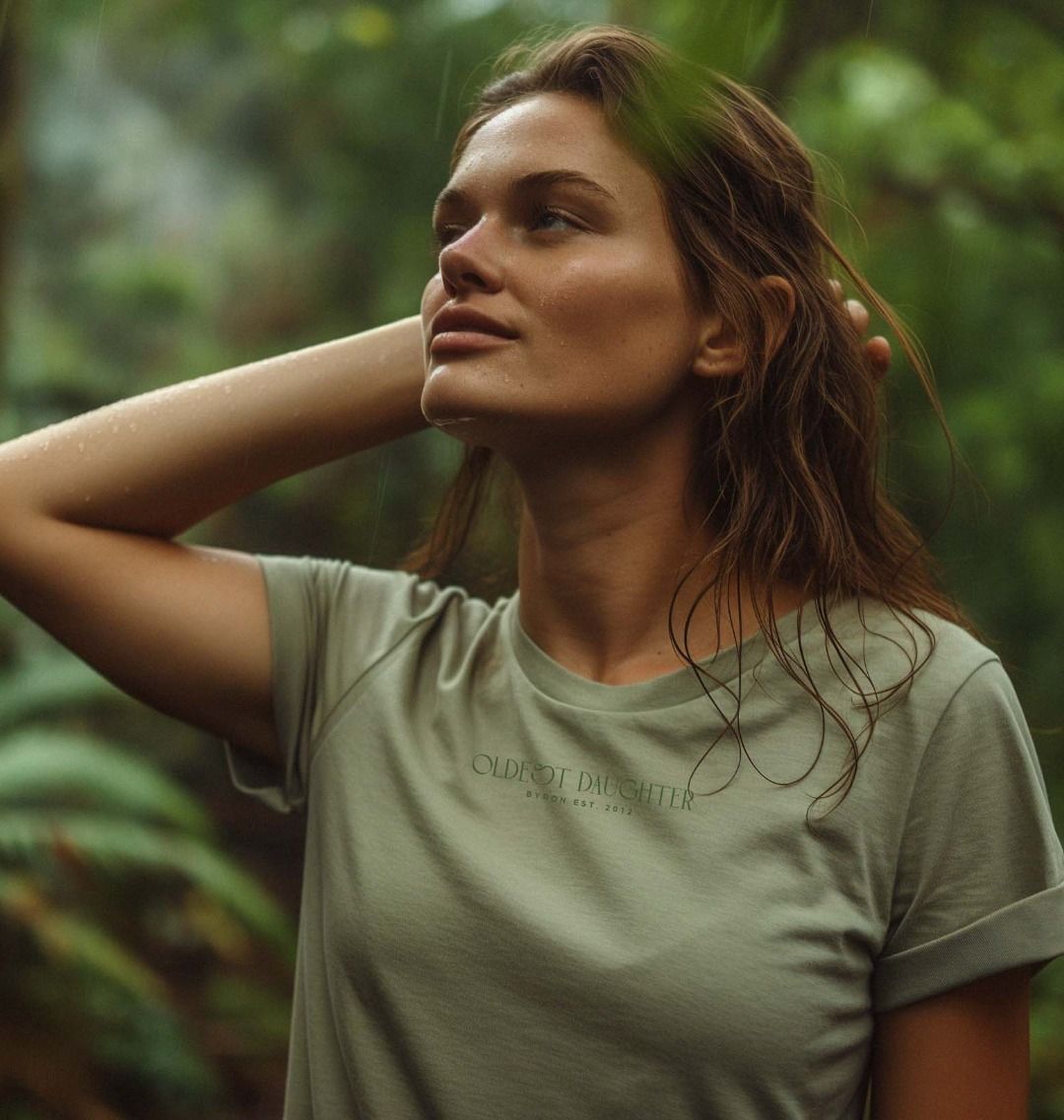 'Into the wild' Organic Basic Tee by Oldest Daughter