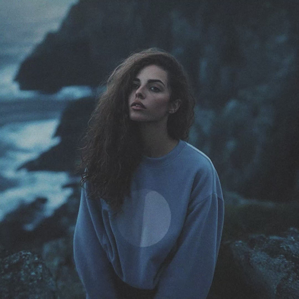 'Storm' certified organic (relaxed) jumper – storm blue (women) by Oldest Daughter