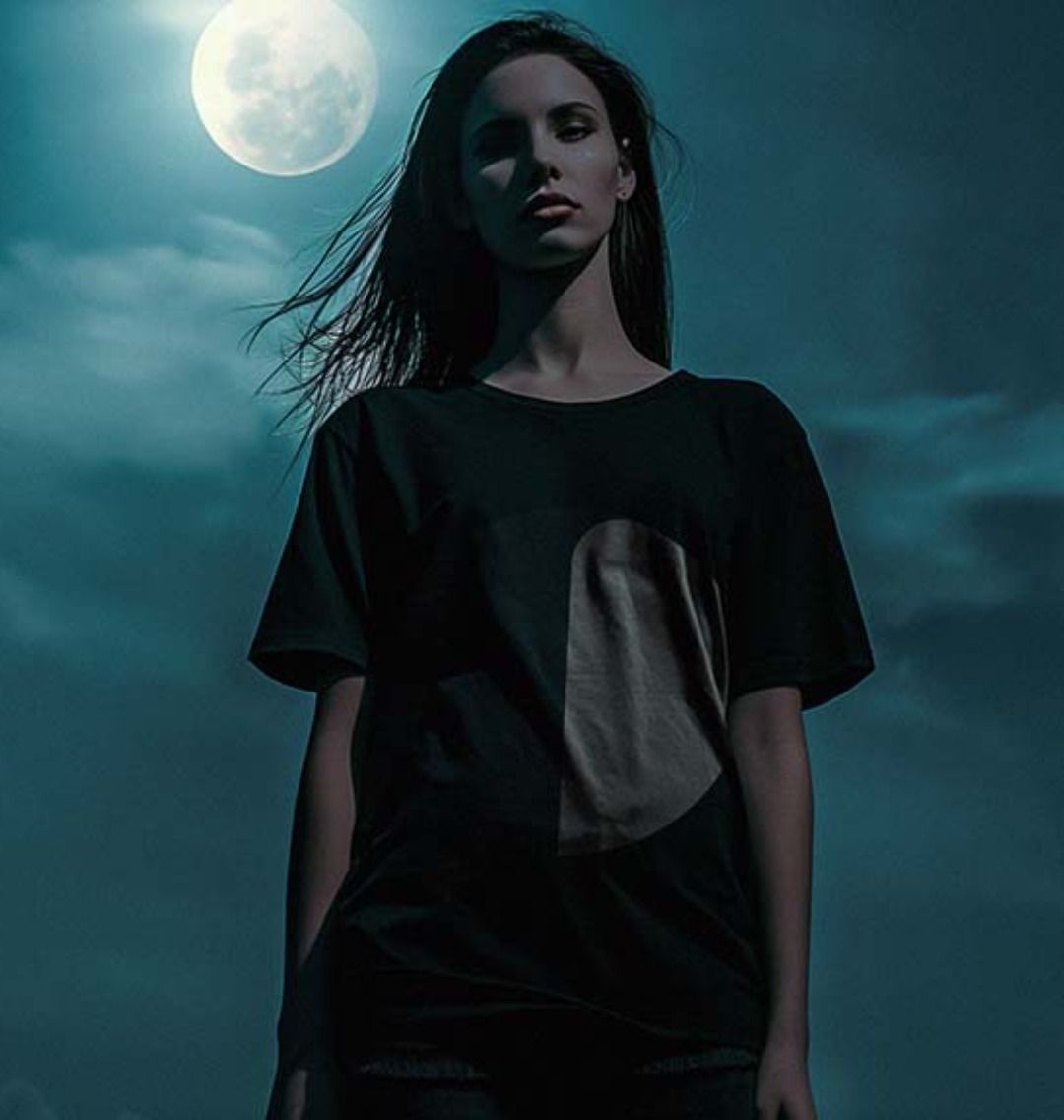 'Night is Young' Organic Relaxed Tee by Oldest Daughter